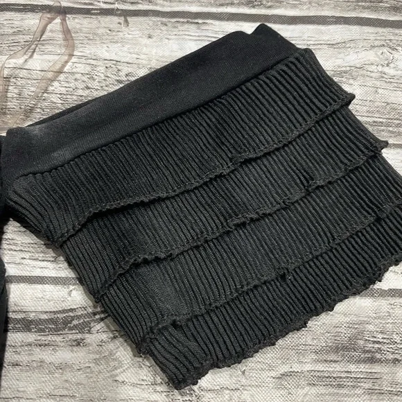 Womens small Glare little black dress sexy off the shoulder great condition mini - Picture 5 of 6